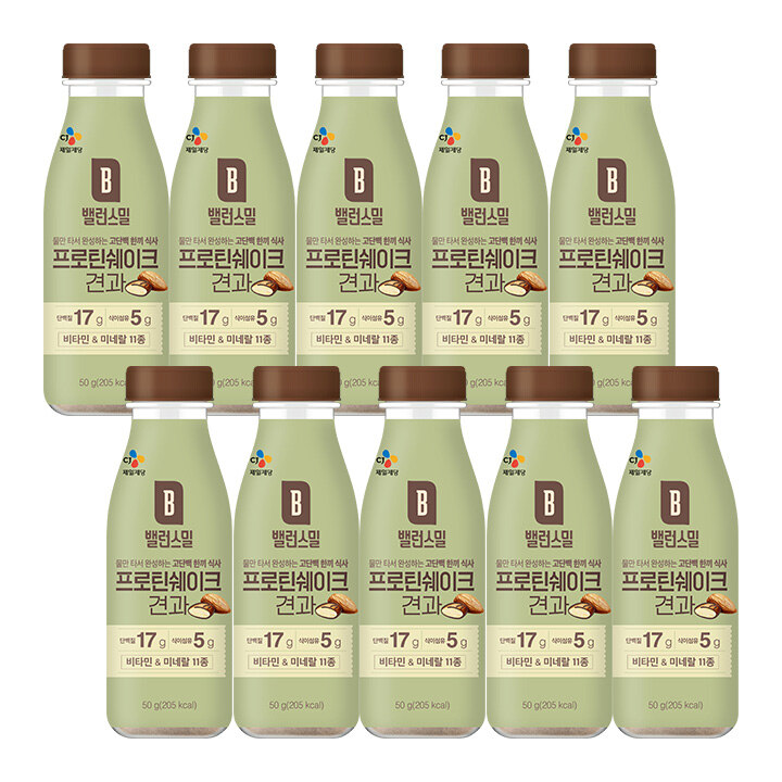 밸런스밀 프로틴쉐이크 견과 50gX 10개