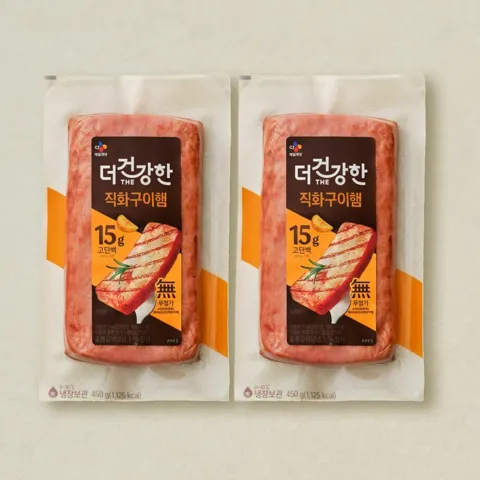 더건강한직화구이햄450gX2개