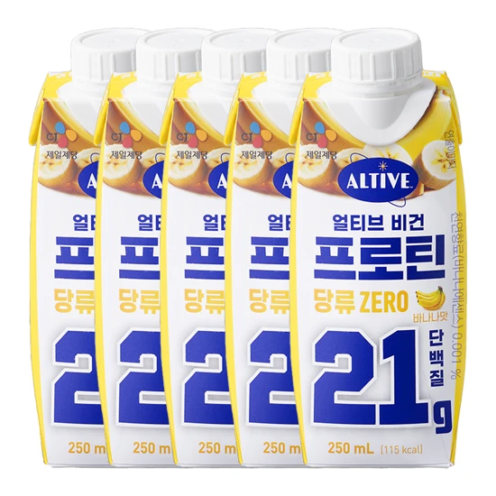 얼티브 비건프로틴 바나나 250mlX5개