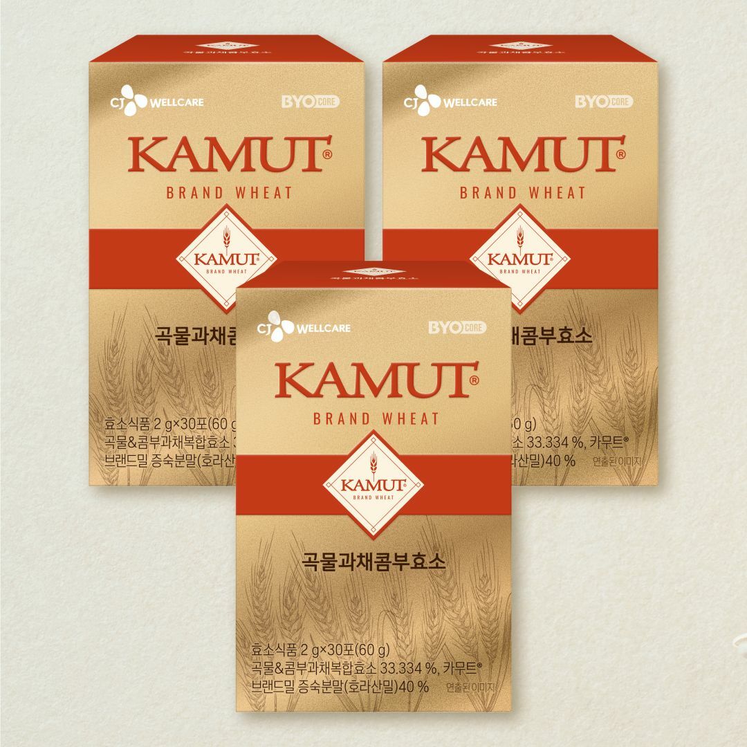 [CJ더마켓] 바이오코어 곡물과채콤부효소 30포X3개