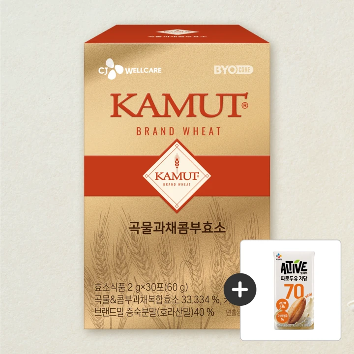 바이오코어 곡물 과채 콤부효소 30포(1개월)