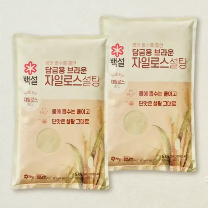 백설 담금용 브라운 자일로스 설탕 5KgX2개