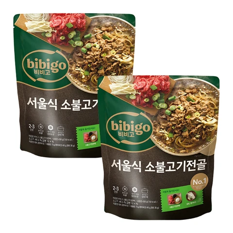 비비고 서울식소불고기전골505gX2개