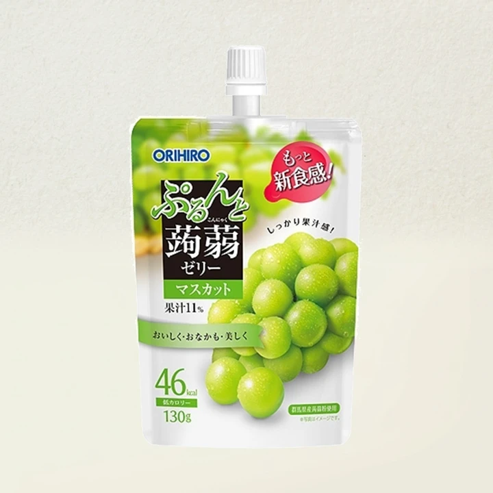 오리히로곤약젤리머스캣맛130g