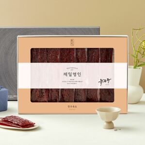 [25추석선물세트대량구매]제일명인 한우육포