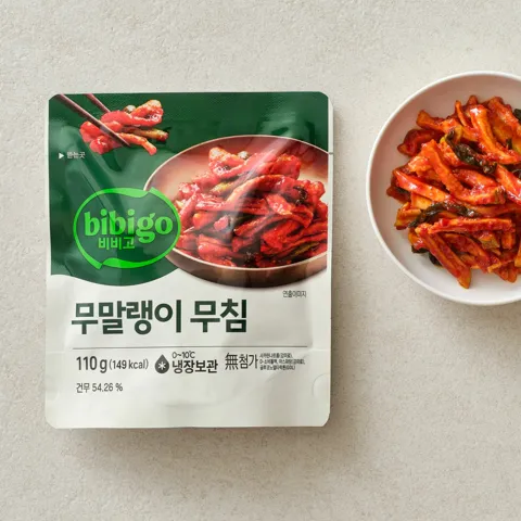 비비고무말랭이무침110g