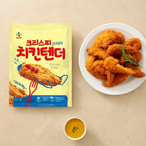 [1+1] CJ 크리스피치킨텐더300g