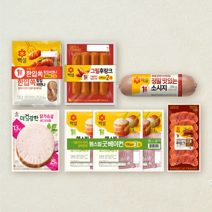 가성비 소시지/햄 골라담기