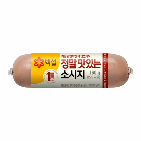 백설 정말맛있는소시지 160g