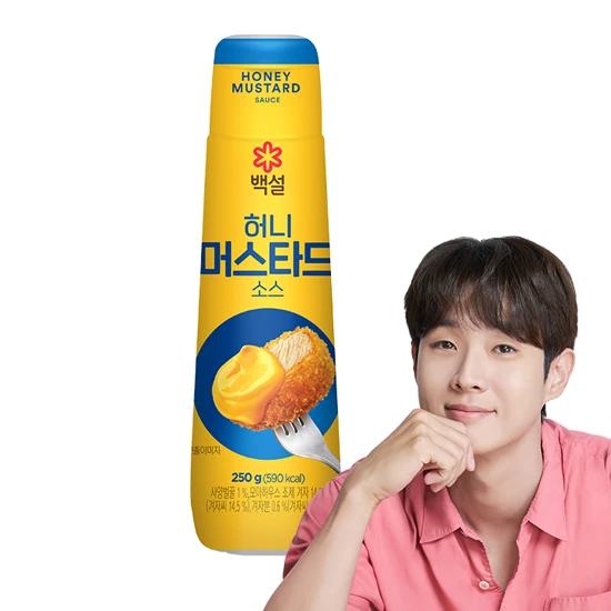 백설 허니머스터드 소스 250g