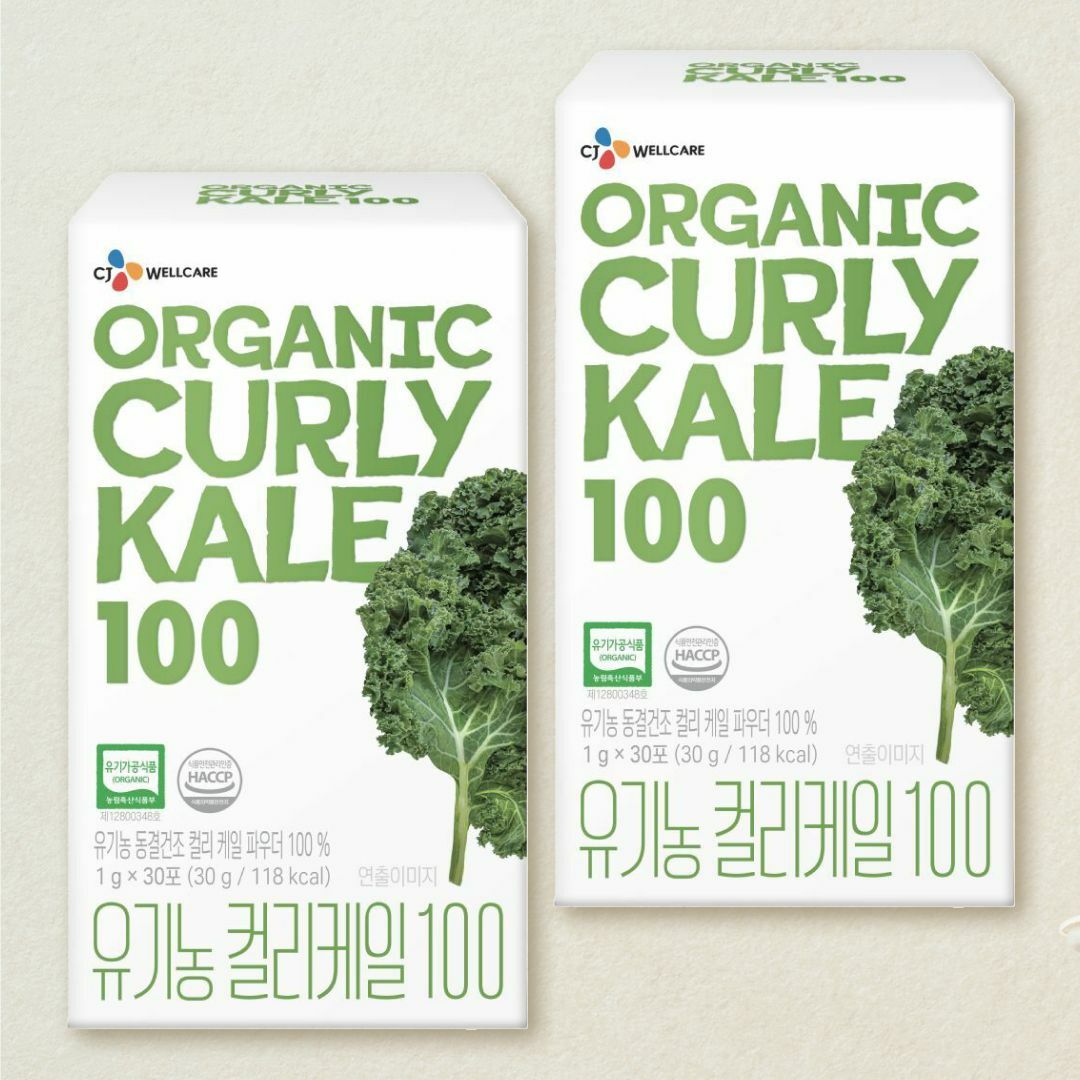 유기농 컬리케일 100 1gX30포X2개