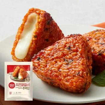 햇반 치즈닭갈비주먹밥 500g
