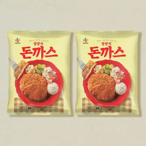 CJ 경양식 돈까스 340gX2개