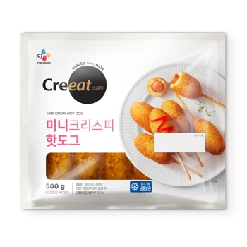 크레잇 미니크리스피 핫도그 500g