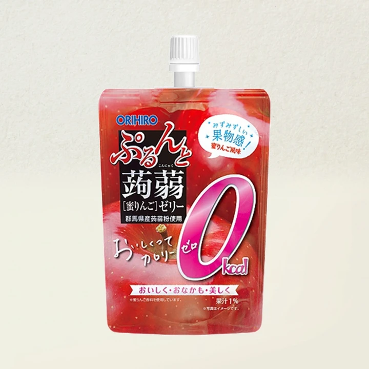오리히로곤약젤리제로사과맛130g