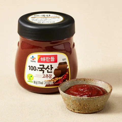 해찬들 100% 국산고추장 500g