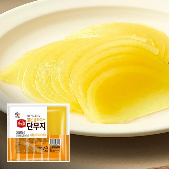 하선정 얇은슬라이스단무지 120g