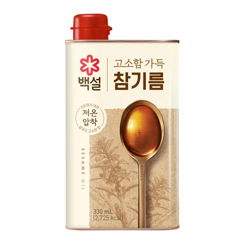 [1+1]백설 고소함가득 참기름 330ml