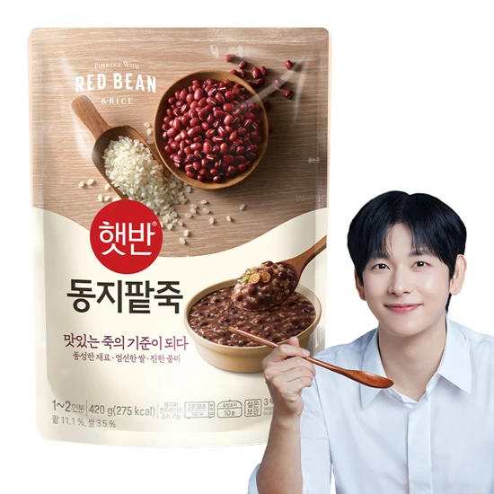 햇반 동지팥죽 420g