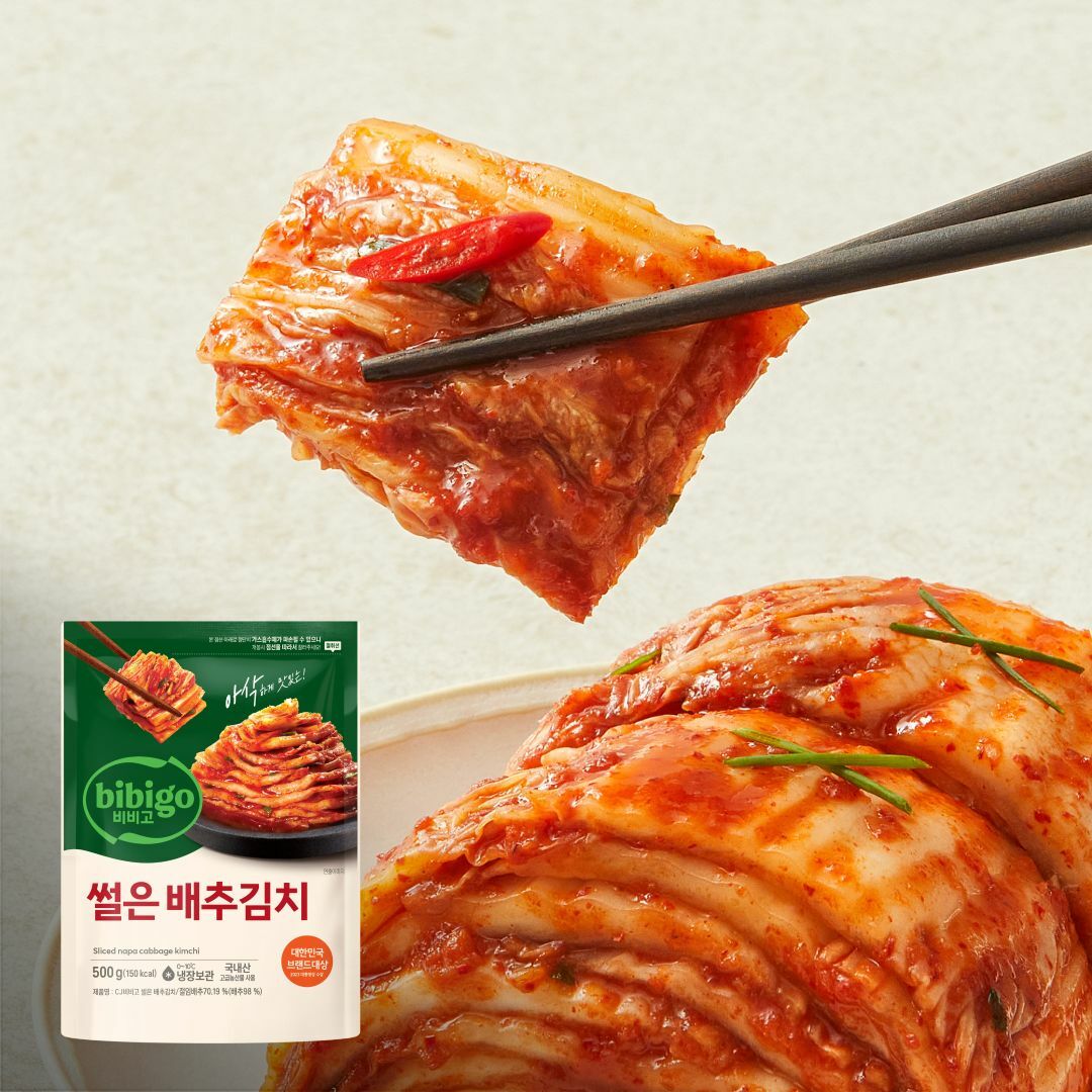 비비고 썰은배추김치 500g