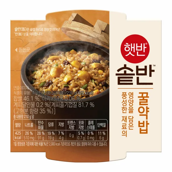 [1+1]햇반 솥반 꿀약밥 210g