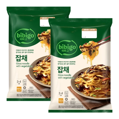 [500개한정]비비고 잡채 644gx2개