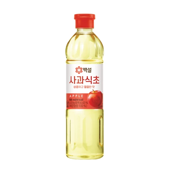 백설 상큼하고 깔끔한 사과식초 500ml