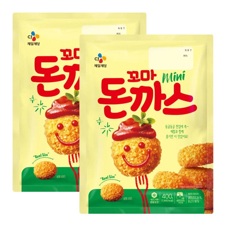 CJ 꼬마 돈까스 400gX2개