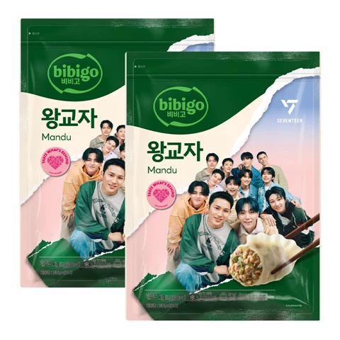 [비비고|세븐틴]비비고 왕교자 1.05kg x 2개