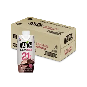 [무료배송]얼티브 프로틴 초코맛 250ml, 18개