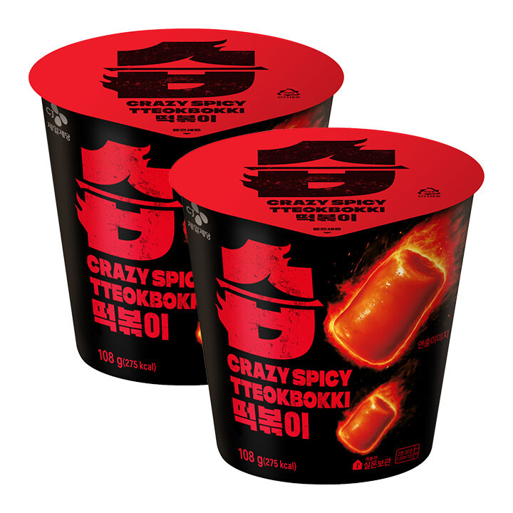 CJ 습 떡볶이 108gX2개