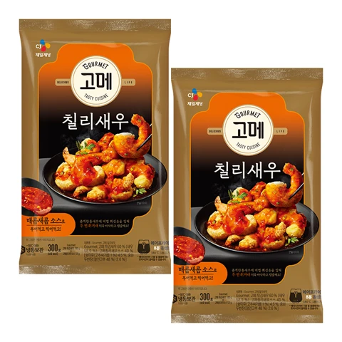 [900개한정]고메 칠리새우 300gX2개