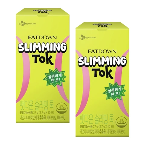 팻다운 슬리밍톡 10포X2개