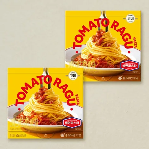 고메 토마토라구 생면파스타 250gX2개