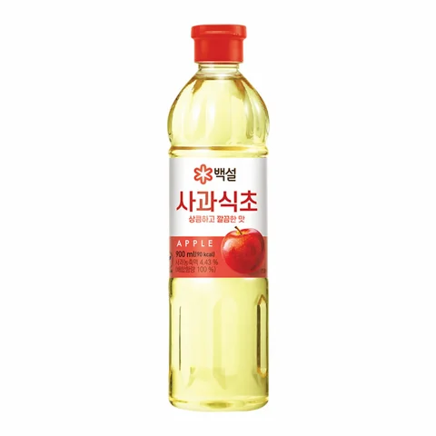 백설 상큼하고 깔끔한 사과식초 900ml