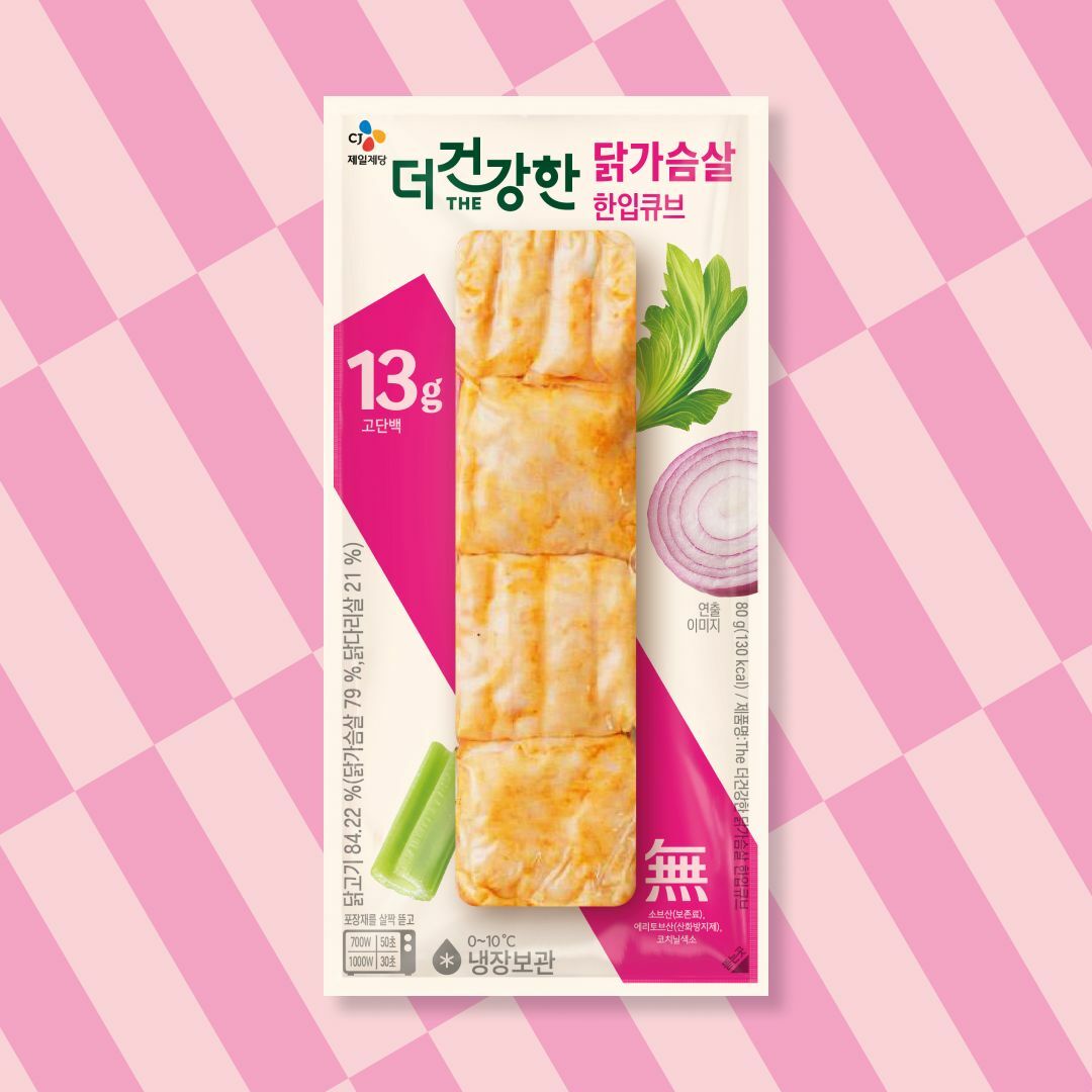 [슬기 PICK]더건강한 닭가슴살 쏙쏙한입큐브80g