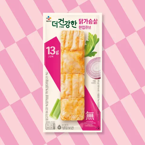 더건강한 닭가슴살 쏙쏙한입큐브80g