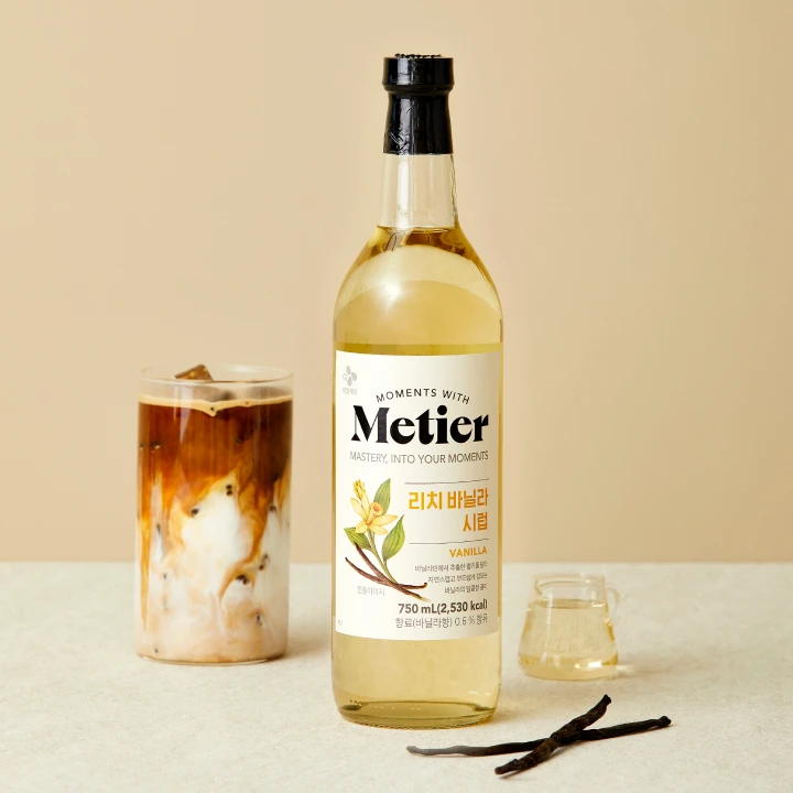 메티에 리치바닐라시럽 750ml