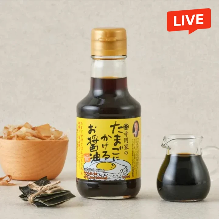 테라오카 계란에 뿌리는 간장소스 150ml