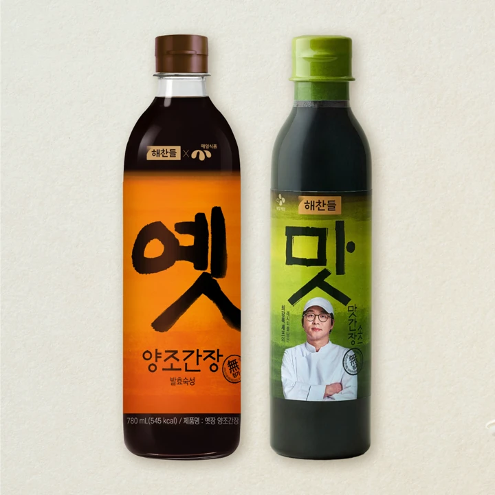옛장 양조간장780ml+맛간장소스450ml