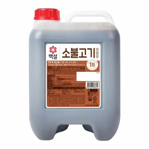 백설 소불고기 양념장 10kg