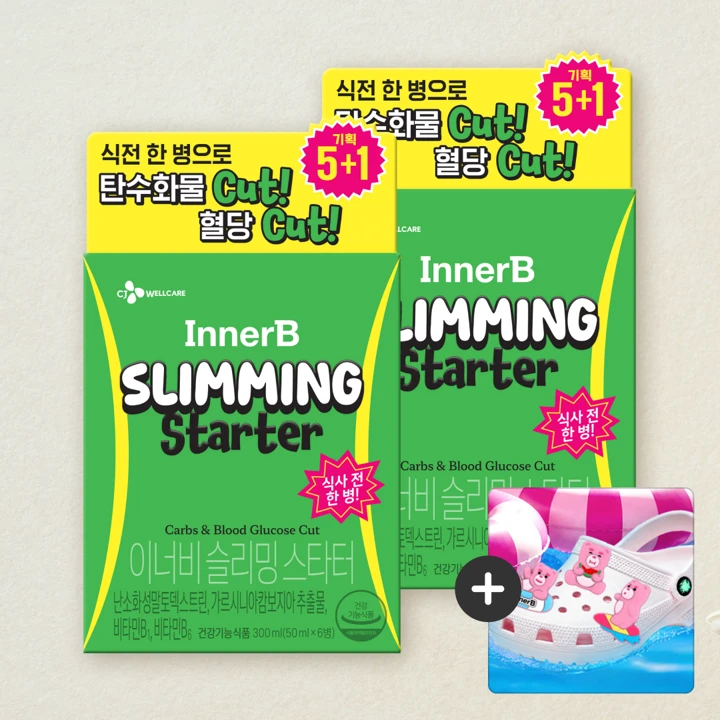 이너비 슬리밍 스타터 50mlX6병X2개+[사은품]벨리곰 파츠