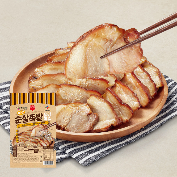 [행사]미쓰족발X이츠웰 순살족발 슬라이스 1Kg