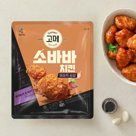 [1+1]고메 소바바치킨 마쏘킥 순살 240g