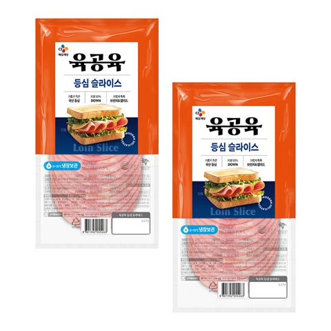 [200개한정]육공육 등심슬라이스 90gX2개