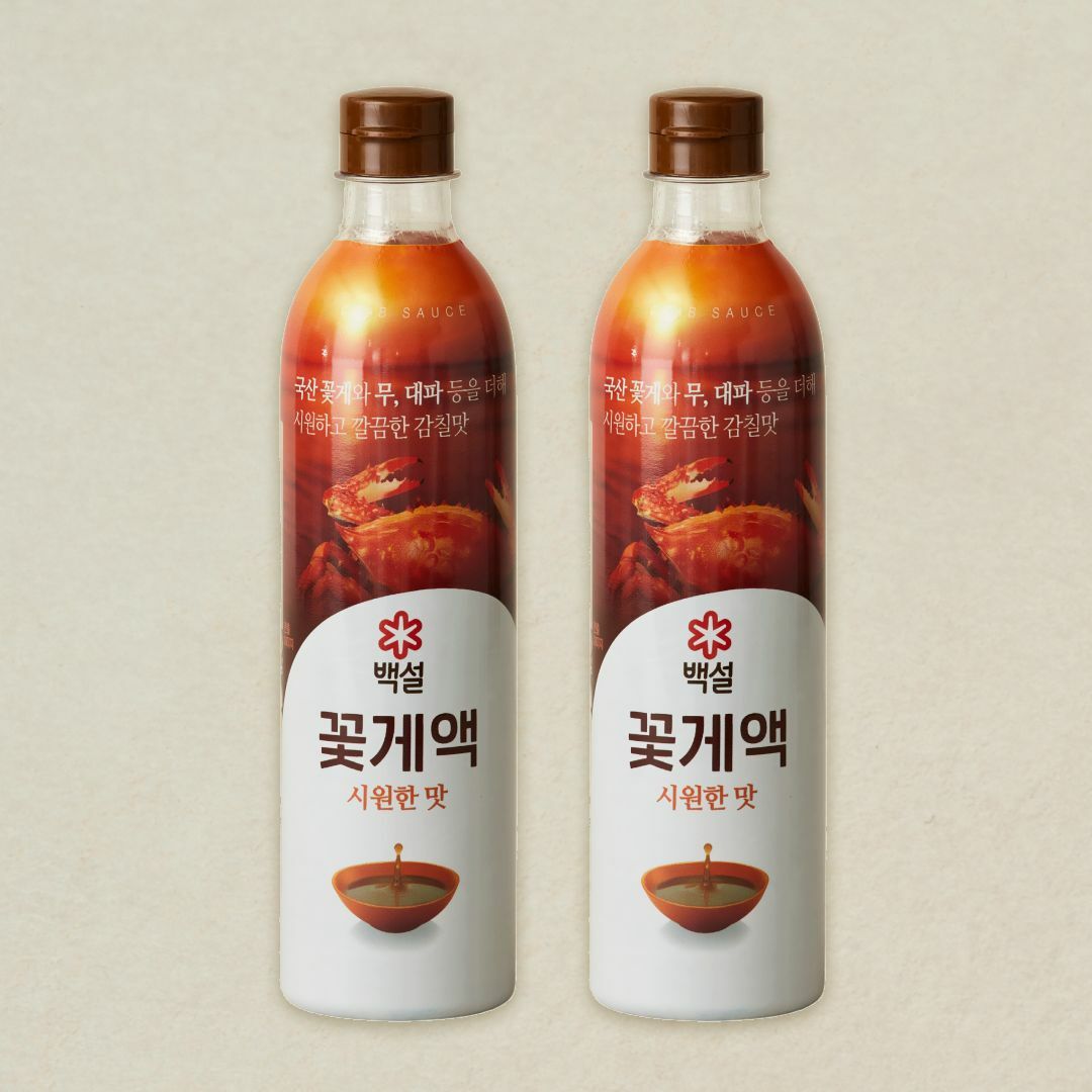 백설 꽃게액 900GX2개