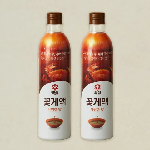 백설 꽃게액 900GX2개