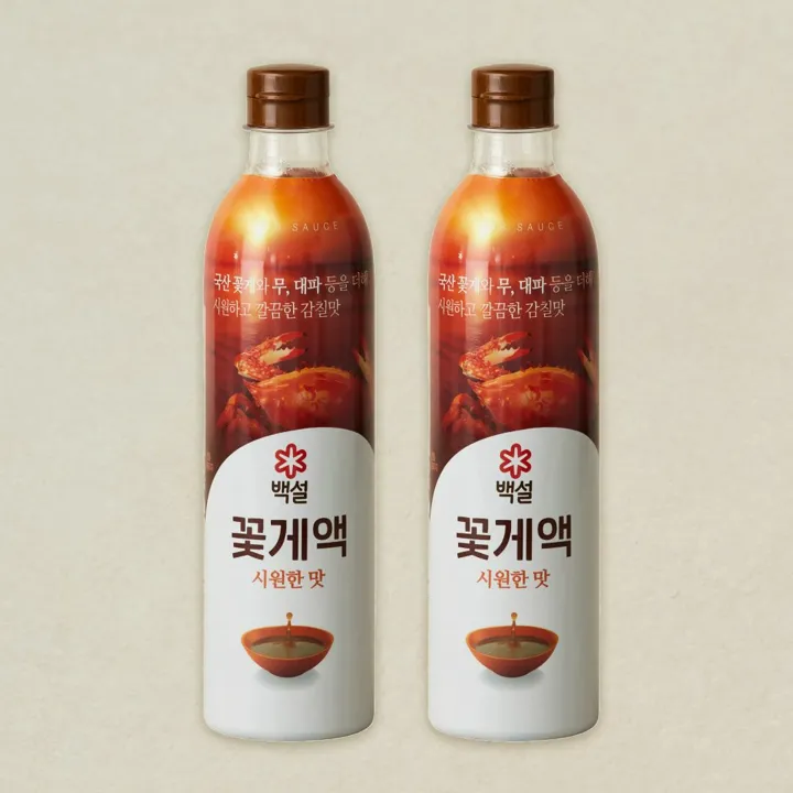 백설 꽃게액 900GX2개
