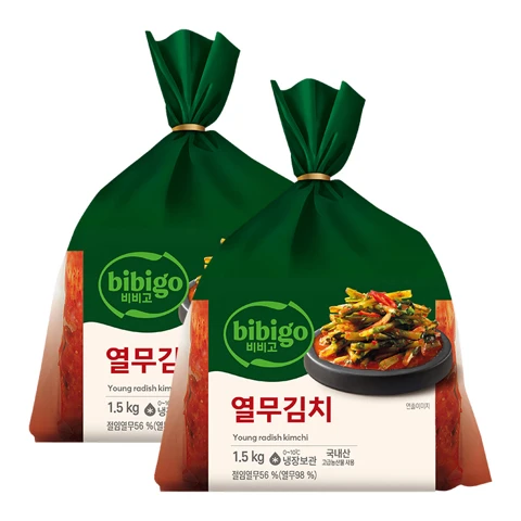 비비고 열무김치 1.5kgX2개