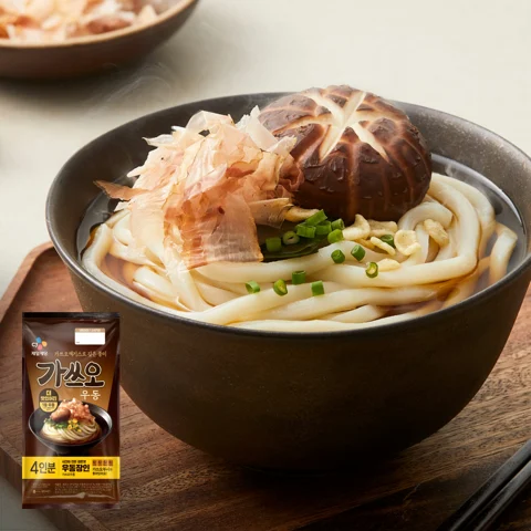가쓰오우동 4인분 933.2g